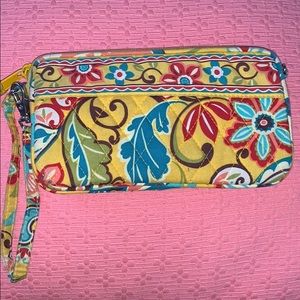 Large Vera Bradley Wristlet